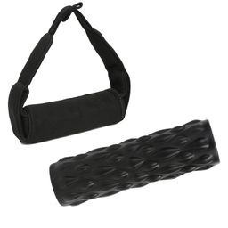 Waldon YC-618F Electric Vibrating Foam Yoga Roller, Massager with Wave Pattern For Pain Relief, Back Pain, Deep Tissue Massage, Physiotherapy (Black)-20