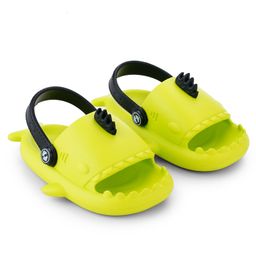 HOPPA SWEDEN Fish Designed Slingback Clogs - Neon Green & Black-picture-16
