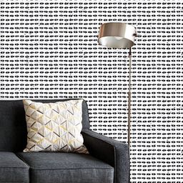 ArtzFolio Printed UV-Resistant Anti-Bacterial Black And White AbstractPeel & Stick Wallpaper-78