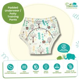 Kindermum Block Fish Combo Set of 3 Training Pants- Extra Large image 5