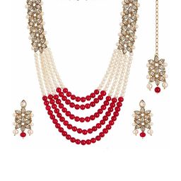 Anouk Women Red Jewellery Set-73