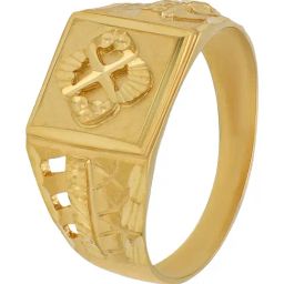 malabar gold and diamonds Malabar Gold & Diamonds 22k (916) BIS Hallmark Yellow Gold Ring for Men-picture-37