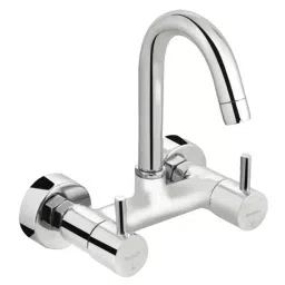 Parryware Sink Mixer Agate Pro Silver Chrome Finish, G3335A1GE-42