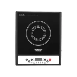 Maharaja Whiteline Superio 14DX Neo 1400 W Black Puch Botton Induction Cooktop-image-3