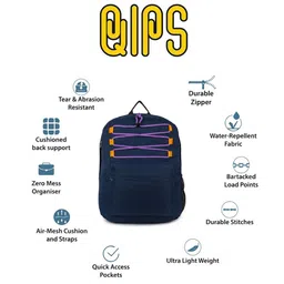 QIPS Unisex Tasselled Backpack image 3