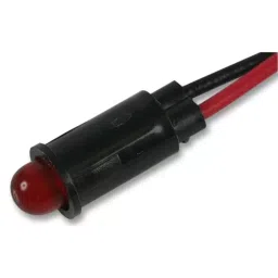 DIALIGHT LED PANEL INDICATOR, 6.35MM, RED, 5VDC, 559-0102-027F-picture-26