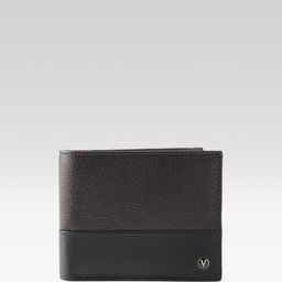 Van Heusen Men Colourblocked Leather Two Fold Wallet-10