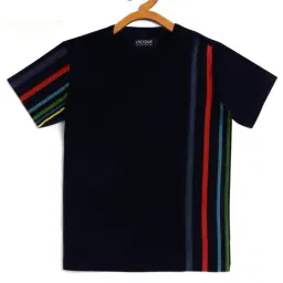 LADORE Kids Black Striped T-Shirt-picture-32