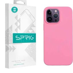Sprig Liquid Silicone Back Cover for APPLE iPhone 14 Pro Max (Pink)-image-28
