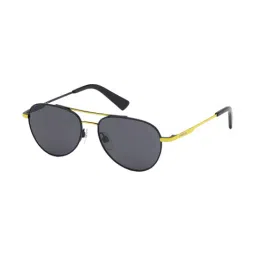 Diesel Grey Aviator Unisex Sunglasses-picture-31