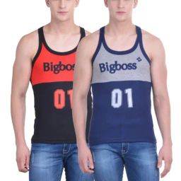 Dollar Bigboss Assorted Vests - Pack of 2-image-41