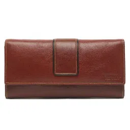 Teakwood Leathers Brown Wallet for Women-39