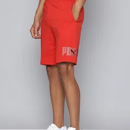 Puma Men Brand Logo Printed Pure Cotton Outdoor Shorts-picture-44