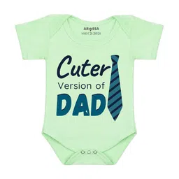 Arvesa Cutest Version Of Dad Printed Bodusuit-image-64