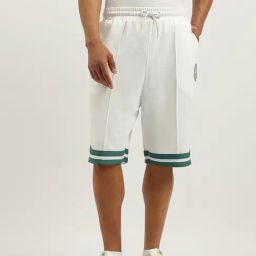 United Colors of Benetton White Oversized Shorts-picture-29