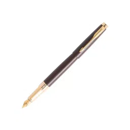 Parker ASTER Matte Brown Gold Plated GT Fountain Pen (Brown), 8901198202202-picture-44