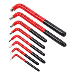 WIHA INCH HEX L-KEY SET, INSULATED, 8PC, 13690-5