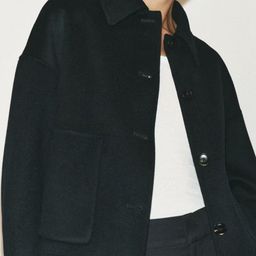 StyleCast Women Open Front Jacket with Patchwork image 2