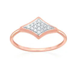 Malabar Gold and Diamonds 18k Rose Gold Diamond Ring-picture-16