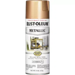 Rust-Oleum Stops Rust Vintage Metallic Spray Paint in Metallic Rose Gold, 286564 (Can of 312 g)-picture-18