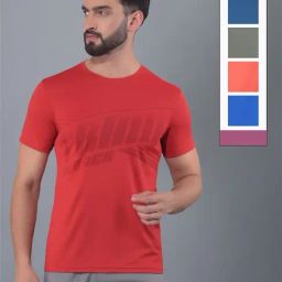 Force NXT Multicolored Regular Fit Printed Sports T-Shirt - Pack Of 5-image-20