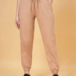 Ajile by Pantaloons Brown Cotton Sports Joggers-image-90