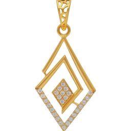 Malabar Gold and Diamonds 22k (916) Yellow Gold Pendant for Women-picture-41