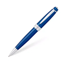 Cross BAILEY Polished Chrome Blue Lacquer Ball Pen (Black), AT0452-12-picture-5