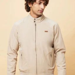 Being Human Beige Slim Fit Jacket-picture-25