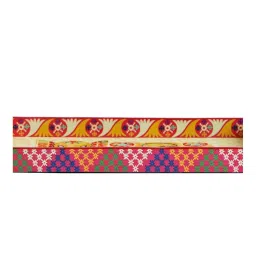 Chumbak A Trunkloads of Love Multicolor MDF Serving Tray - Set of 1 image 4