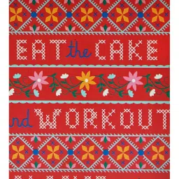Chumbak Messages from Santa Red Wooden Serving Tray - Set of 1 image 5