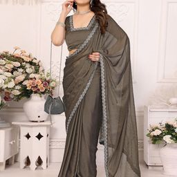 Moda Rapido Embellished Beads and Stones Pure Silk Saree-image-12