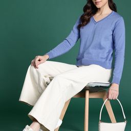 DressBerry Women V-Neck Pullover-image-67