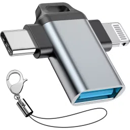 FEDUS 2-in-1 OTG Adapter USB C to USB 3.0 for Mobile, Tablet, Laptop, PC Pendrive-35