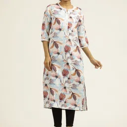 Jaipur Kurti Floral Printed Straight Kurta-51