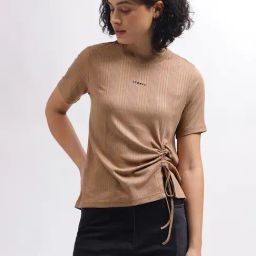 Iconic Brown Regular Fit Top-image-28