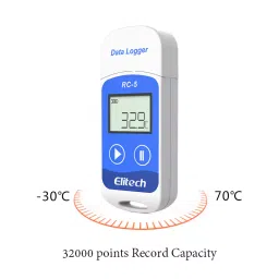 Elitech  RC 5 USB Temperature Data Logger  -30°C to +70°C image 2