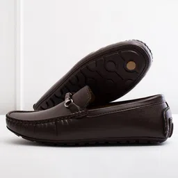 Big Fox Men Brown Driving Shoes-image-26