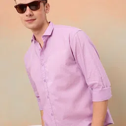 Mast & Harbour Pure Cotton Relaxed Fit Casual Shirt-picture-48
