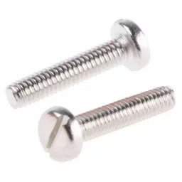 RS PRO Machine Screw M2.5x12 mm Brass Slot Pan Headed DIN 85, 4828470 (Bag Of 100 pcs)-image-58