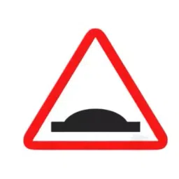 Ladwa 600 mm Speed Breaker Cautionary Retro Reflective Road Signage-picture-48