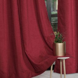 ROSARA HOME Unisex Maroon Curtains and Sheers-picture-43