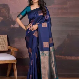 Moda Rapido Woven Design Zari Banarasi Saree-picture-38