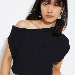 max Striped One Shoulder Top-image-72
