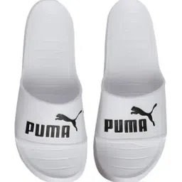Puma Unisex Divecat V2 White Slides image 3