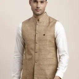 Turtle Printed Nehru Jacket-12