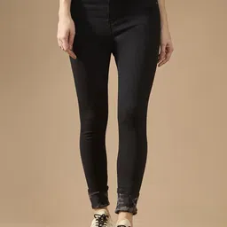 DOLCE CRUDO Women Slim Fit High-Rise Stretchable Jeans-image-96