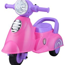 Toyzoy Manual Push Scooter Ride On with Music & Light - Pink Purple-image-47