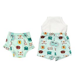Potty Training Pants & Shorts for Toddlers 100% Cotton (Size 3 Fits 3  4 years) - Shiny Shers-11