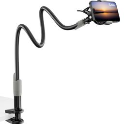 SAIJI Gooseneck Cell Phone Holder, Black-28